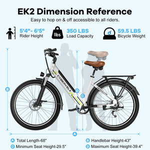 Cybervelo 1000 Peak Electric Bike for Adults,up 80 Miles Removable Battery Ebike, 26" Electric Mountain E Bike with 7-Speed