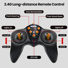 Load image into Gallery viewer, RC Bulldozer RC Vehicles Construction, Remote Control Bulldozer Kids Toys, 2.4G Radio Wireless 4WD Rear-Mounted
