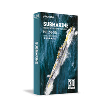 Load image into Gallery viewer, 3D Metal Puzzles for Adults, Military Submarine Metal Model Building Kits
