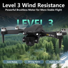 Load image into Gallery viewer, Drone with Camera 4K, Drones for Adults Level 3 Wind Resistance Optical Flow Positioning Brushless Motor 90° Electrically Adjustable Foldable RC
