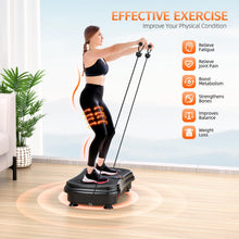 Load image into Gallery viewer, PUREROYI Vibration Plate Exercise Machine, Vibrating Plates for Weight Loss and Lymphatic Drainage, 450 Lbs Shake Plate Whole Body Workout Fitness Platform for Fat Burner Gifts for Women Men
