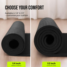 Load image into Gallery viewer, Gogokiwi Extra Wide Yoga Mat for Men Women (72"L x 36"W x 1/4" Thick) Non Slip Fitness &amp; Exercise Mat with Alignment Marks for Yoga, Pilates, Floor Workouts
