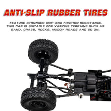 Load image into Gallery viewer, 1/16 RC Rock Crawler Truck 4x4 with 3 Upgraded 1200mah Battery 2.4GHz 4WD Remote Control Off-Road Pick-up Truck RTR for Men (White)
