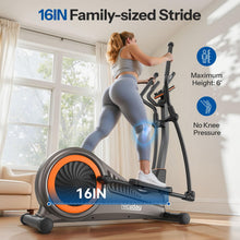 Load image into Gallery viewer, Niceday Elliptical Exercise Machine - 16IN Stride Orange
