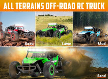 Load image into Gallery viewer, 1:16 RC Truck, 20kph Remote Control Cars for Boys, Off-Road Monster Truck Toy Vehicle for Kids &amp; Adults

