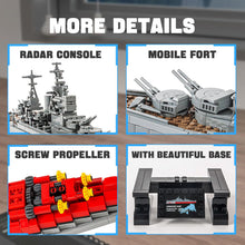 Load image into Gallery viewer, Military Series Building Block Toys, Queen Elizabeth Class Battleships, Gifts for Adults and Children
