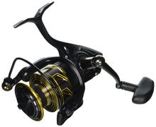 Load image into Gallery viewer, PENN Battle III Spinning Inshore Fishing Reel, HT-100 Front Drag, max of 15lb | 6.8kg, Made with Sturdy All-Aluminum Composition for Durability,Black/Gold
