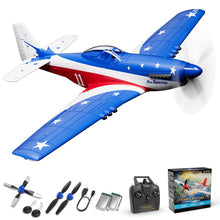 Load image into Gallery viewer, volantexrc RC Plane, 4 Channel Remote Control Airplane P51d Mustang
