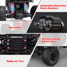 Load image into Gallery viewer, Remote Control Monster Truck, 1:12 Scale 4WD Offroad Waterproof Trucks for Boys 8-12, Amphibious RC Car
