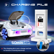 Load image into Gallery viewer, Futuristic Remote Control Car, Gesture Sensing Rc Stunt Car with Light Spray &amp; Sound, 360° Rotate 2.4GHz RC Cars Toy (White)
