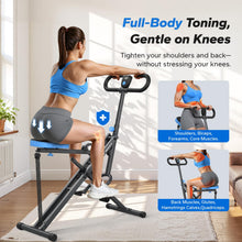 Load image into Gallery viewer, Squat Machine, MERACH R07 2 in 1 Squat Rowing Machine - Grey

