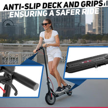 Load image into Gallery viewer, Electric Scooter, 430W Peak Motor, 19MPH &amp; Up to 17-Mile Range, 10&quot; Shock-Absorbing Tires | Portable Folding Commuting Electric Scooter
