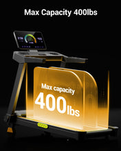 Load image into Gallery viewer, CURSOR Treadmills for Home with 20% Incline - Black-amber
