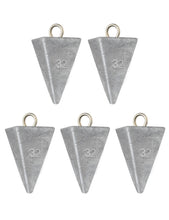 Load image into Gallery viewer, BLUEWING 6lb Box Pyramid Sinkers Lead Fishing Weights for Saltwater, 32oz, 3 Pack
