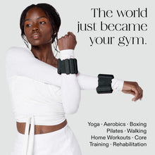 Load image into Gallery viewer, Bala Bangles Wrist &amp; Ankle Weights for Women &amp; Men - 1 lb Adjustable Weighted Bands
