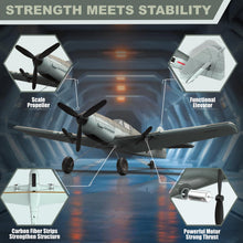 Load image into Gallery viewer, ANBURI RC Plane, 3 Channel BF - 109 Remote Control Airplane, 2.4GHz &amp; 6 Axis Gyro Stabilizer
