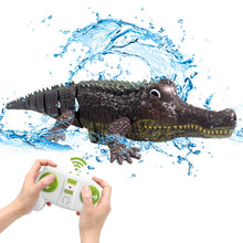 Load image into Gallery viewer, Remote Control Crocodile Toys, RC Shark Pool Toys for Kids Ages 4-8, 2.4GHz Remote Control Alligator Water Toys
