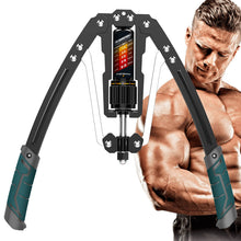 Load image into Gallery viewer, EAST MOUNT Twister Arm Exerciser - Adjustable 22-440lbs Hydraulic Power - Green
