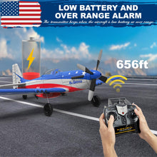 Load image into Gallery viewer, Ready to Fly Aerobatic Aircraft, Easy Control for Beginners, P51 Mustang RC Airplane for Adults Blue-Red
