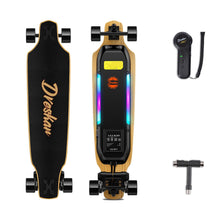 Load image into Gallery viewer, Electric Skateboard with Remote, 1800W Brushless Motor, 17 Miles Range &amp; 25Mph Top Speed, Max Load 330lbs, Electric Longboard

