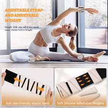 Load image into Gallery viewer, BECOJADDE Ankle Weights Set of 2 (2 lb Each) Adjustable Wrist Weights -Beige
