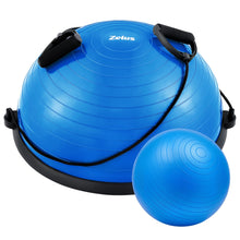 Load image into Gallery viewer, ZELUS Balance Ball Trainer with Resistance Bands and Foot Pump, Inflatable Yoga Ball , 330lb Cap
