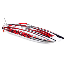 Load image into Gallery viewer, Pro Boat RC Blackjack 42&quot; 8S Brushless Catamaran RTR Battery and Charger Not Included White/Red
