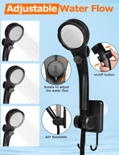 Load image into Gallery viewer, innhom Portable Camping Shower, 6000mAh Rechargeable Camp Shower Pump with LED Display, IPX7 Waterproof &amp; 2 Spray Modes Electric Outdoor Shower for Hiking, Pet Bathing, Car Washing (Grey)
