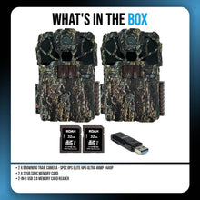 Load image into Gallery viewer, Browning Spec Ops Elite HP5 Ultra 46MP 1440p Trail Camera Bundle
