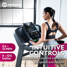 Load image into Gallery viewer, Horizon Fitness T202 Foldable Treadmill
