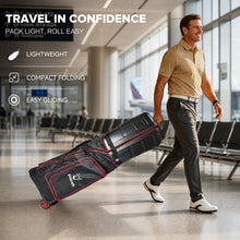 Load image into Gallery viewer, Solaraft Golf Travel Bag for Airlines, ABS Hard Shell Top Golf Travel Case
