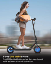 Load image into Gallery viewer, Electric Scooter, 350W Powerful Motor, 16MPH Top Speed,12Miles Long Range, 8.5&quot; Solid Tires Folding Commuter Escooter
