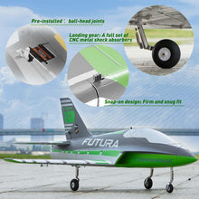 Load image into Gallery viewer, FMS Rc Jets Futura 64MM EDF Sport Jet Green rc Airplanes for Adults for Trainers EDF for Beginners
