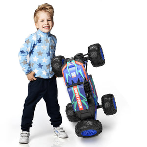 Large 1:8 Scale Upgraded RC Cars Remote Control Car for Adults Boys, Off Road Monster Truck with Realistic Sound, 2.4Ghz 4WD
