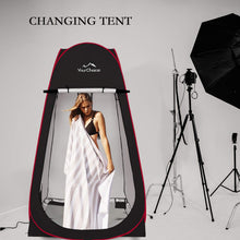 Load image into Gallery viewer, Your Choice Pop-Up Shower Tent, 47.2"Wx82.7"H Changing Tent - Black
