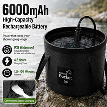Load image into Gallery viewer, Portable Shower for Camping, Rechargeable Camping Shower, Long Running Time

