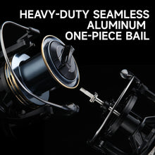 Load image into Gallery viewer, Big Game Surf Spinning Fishing Reel, 44Lbs Max Drag Saltwater Fishing Reels
