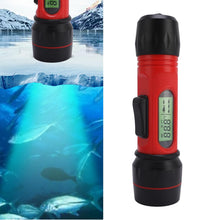 Load image into Gallery viewer, Xiuganpo Portable Fish Finder with Sonar, Wireless Handheld Fish Depth Finder, LCD Display, 45 Detection, 2.6-295ft Depth, with Green Fishing Light, for Kayak Ice Fishing
