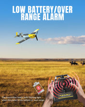 Load image into Gallery viewer, volantexrc RC Plane, 4 Channel Remote Control Airplane BF109 Fighter RTF with Aileron, Gyro, Aerobatics
