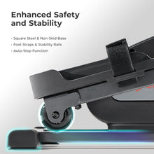 Load image into Gallery viewer, Sunny Health &amp; Fitness Smart Motorized Mini Elliptical Trainer - Gray
