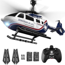 Load image into Gallery viewer, DEERC RC Helicopter,Rescue Remote Control Helicopter for Kids &amp; Adults,Toys Helicopter with Altitude Hold, One Key take Off/Landing, LED Light, Low Battery Reminder, Gift for Boys Ages 8-12

