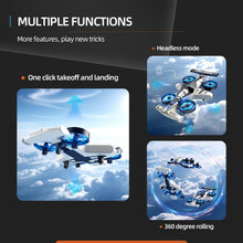 Load image into Gallery viewer, Xelabrion Remote Control Airplane Car Toys for Kids Ages 4-6-8-10-12, 2-in-1 Foam
