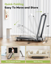 Load image into Gallery viewer, Walking Pad with 8% Incline Walking Treadmill Pad - Silver
