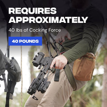 Load image into Gallery viewer, BALLISTA BAT L-Stock Crossbow, 300 FPS, 130 lb, Hunting Bowfishing Target
