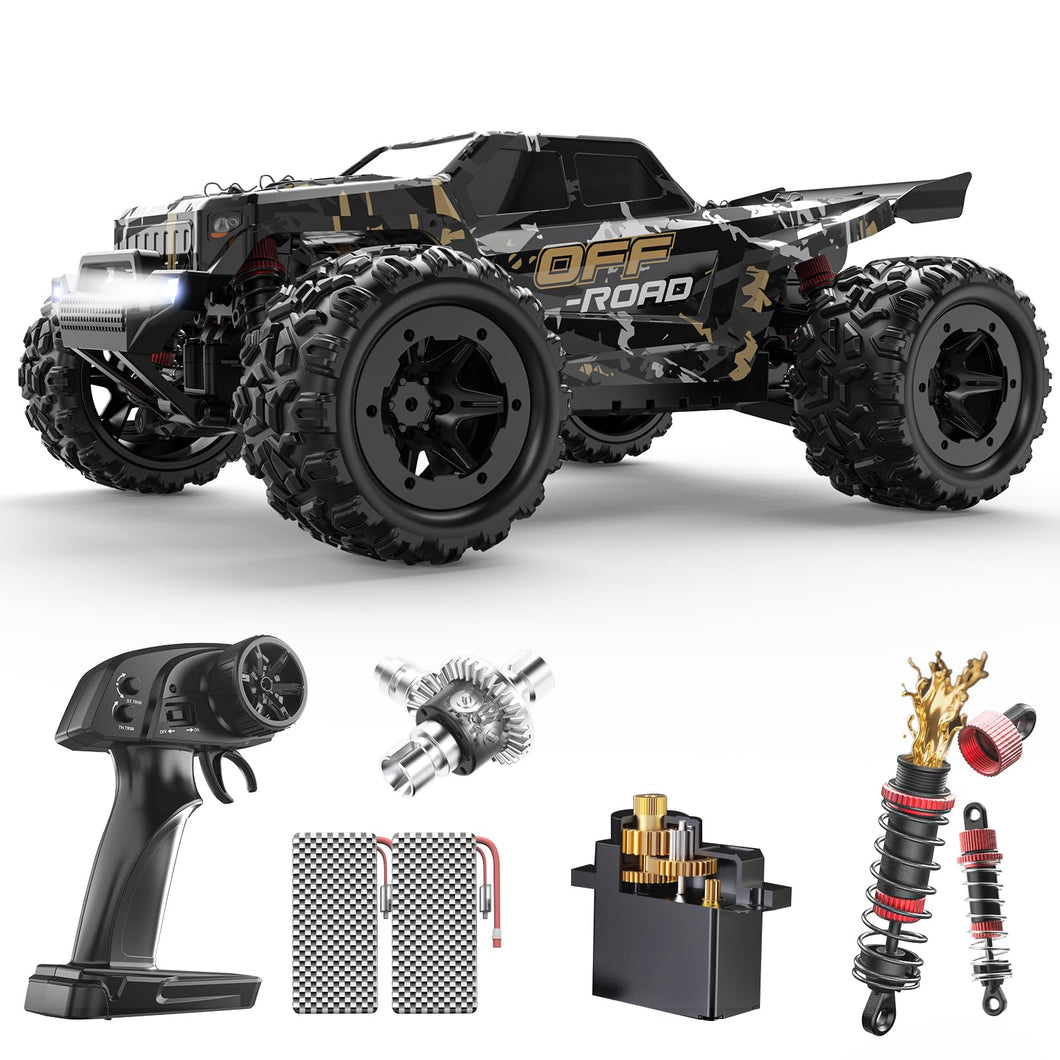 1/16 All Terrain Fast RC Cars for Adults 40KPH,4WD Electric Off-Road Remote Control Monster Truck,2.4Ghz High Speed Car