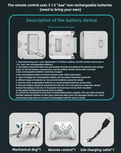 Load image into Gallery viewer, AI Simulation Robot Dog - Remote Control Toy for Kids, Programmable Interactive, Shakes Hands, Shoots (Shoots Dog)

