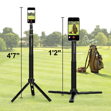 Load image into Gallery viewer, Golf Tripod &amp; Monopod, Magnetic Golf Film Stick 52" Adjustable (12N+Remote Control)
