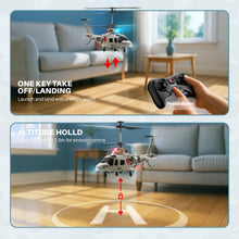 Load image into Gallery viewer, SYMA Remote Control Helicopter - S53H Rescue RC Helicopters with Upgraded Protection
