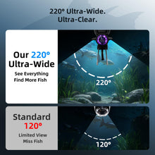 Load image into Gallery viewer, Underwater Fishing Camera 1080P HD 4.3" IPS 50ft Cable for Lake Ice Kayak
