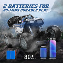 Load image into Gallery viewer, ]Large 1:8 Scale Monster Truck for Adults and Boys, Upgraded Remote Control Car with Realistic Sound, 4WD All Terrain RC Toy
